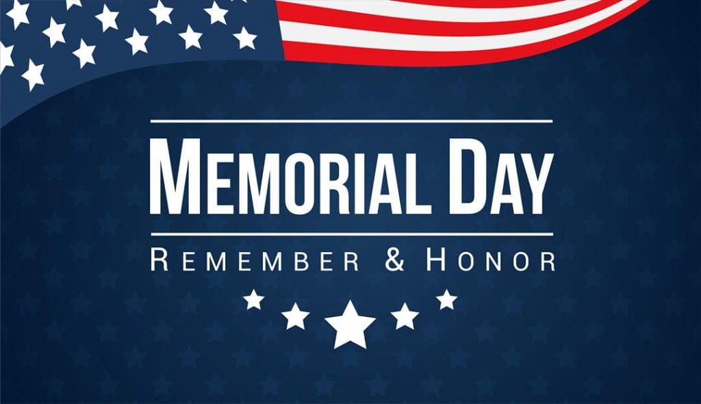 Happy Memorial Day! Honor our fallen heroes and vets who ...