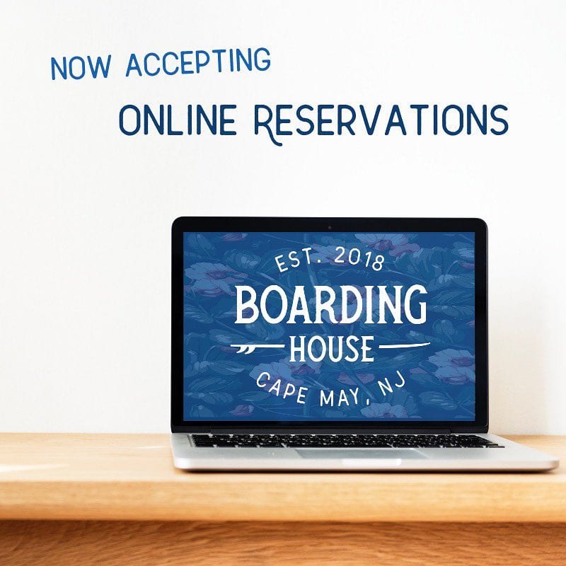 The Boarding House is now accepting online reservations!  Click the link in our bio to book on your computer  or mobile device .
.
We open on May 17 for the 2019 season and rooms will fill up fast! Make your reservation today.
.
.
.
.
.