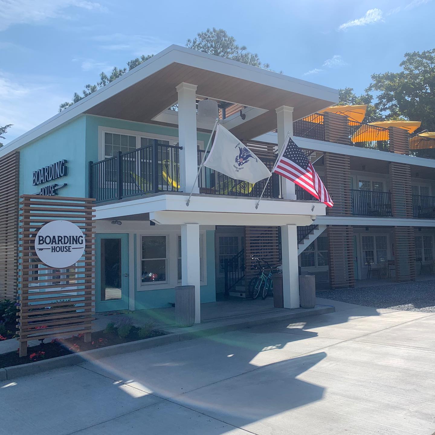 Here comes the sun! ️
.
Another beautiful day at the Boarding House! We couldn’t imagine a more perfect opening weekend. Will you be joining us later this summer?
.
Book your reservation on our website today!
.
.
.
.
.
.
.