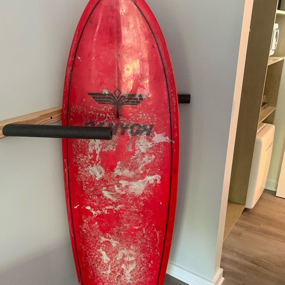 How swell! . Each room at the Boarding House is equipped with a surfboard rack. ?♀️ No need to leave your board outside! . The Boarding House is Cape May’s newest, surf-inspired hotel. We open this Friday, May 24! Make your reservation on our website today. . . . . . . . .