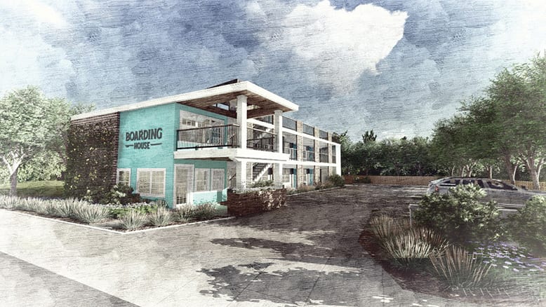 boarding house rendering