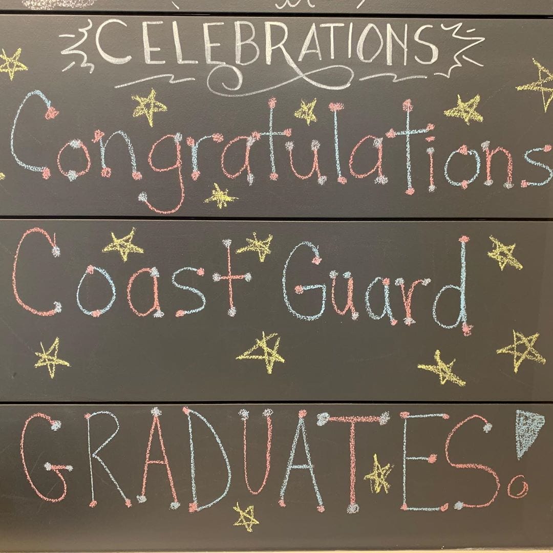 CONGRATULATIONS & endless GRATITUDE to our Coast Guard graduates! We are honored to have two Coast Guard families staying with us for their graduation ceremony.
.
Thank you to our graduates and all Coast Guard members for your fearless and tireless service. ?
.
.
.
.
.
.
.
.
.