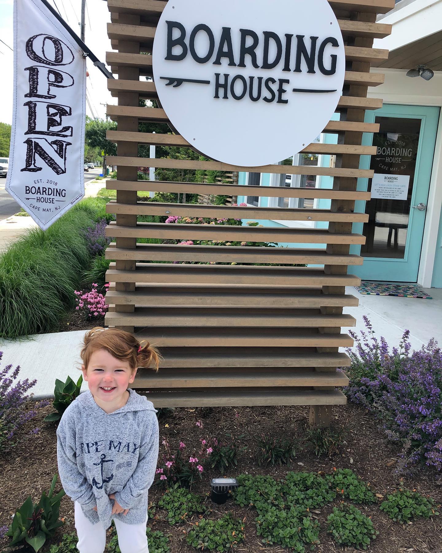 Miss Charlotte is excited to be staying at the Boarding House with her family, and she’s stoked to visit the @capemaycountyzoo! ?
.
The Cape May County Zoo is now OPEN and we couldn’t be more excited! Follow @capemaycountyzoo to learn more about the steps they are taking to keep all the animals (including humans) safe.
.
The Boarding House is the perfect home base for your next Cape May adventure. Make your reservations on our website today!
.
.
.
.
.
.
.
.
.
.
.