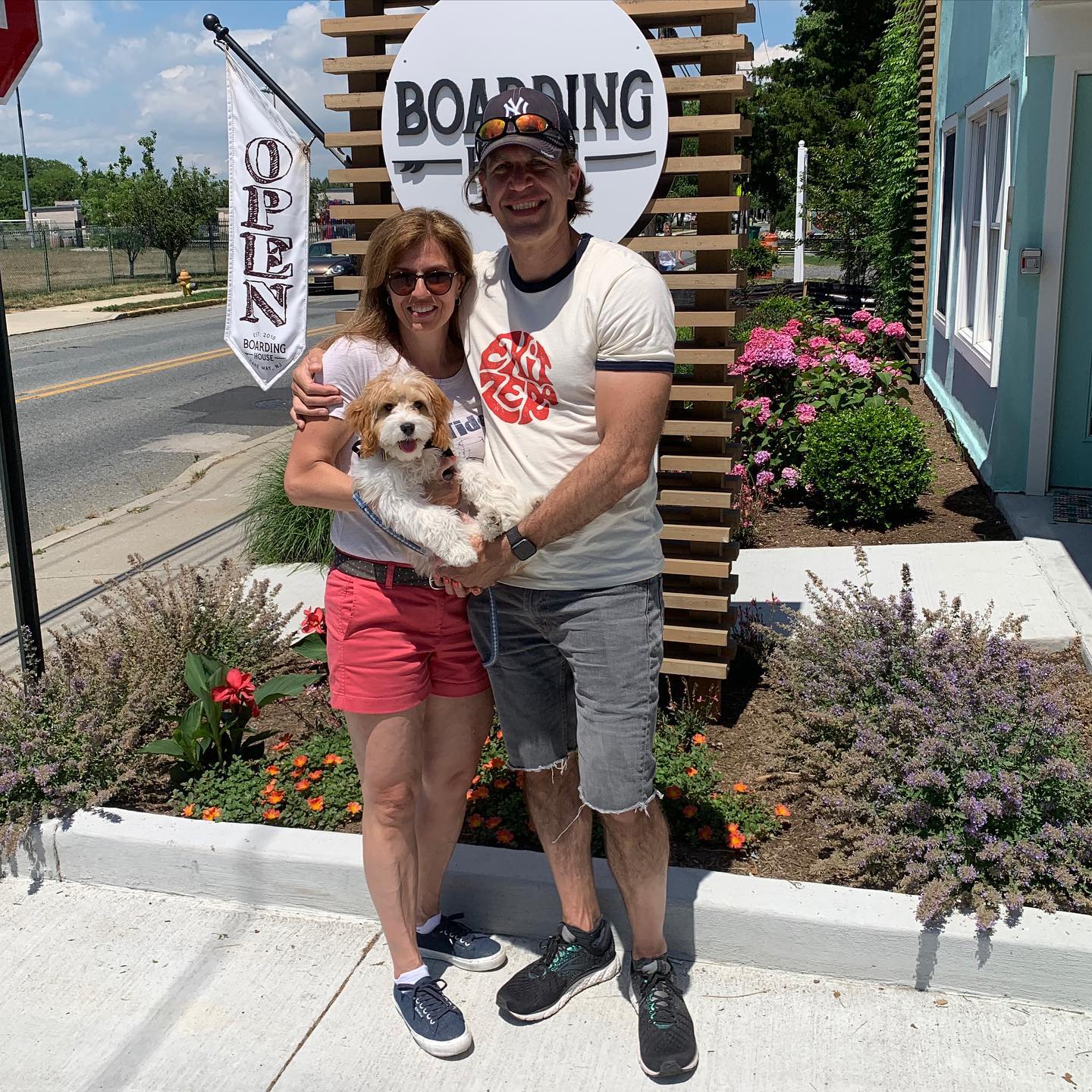 Archie  and his humans had a wonderful stay at the Boarding House and in pup-friendly Cape May! ️
.
The Boarding House is located in the heart  of Cape May, in easy walking distance to lots of awesome restaurants and shops, and a breezy bike ride from the beach.
.
If you are planning to travel with your dog , please give us a call  at 609-884-4884. Dog-friendly rooms are limited and can only be booked via phone.
.
.
.
.
.
.
.
.
.
.
.