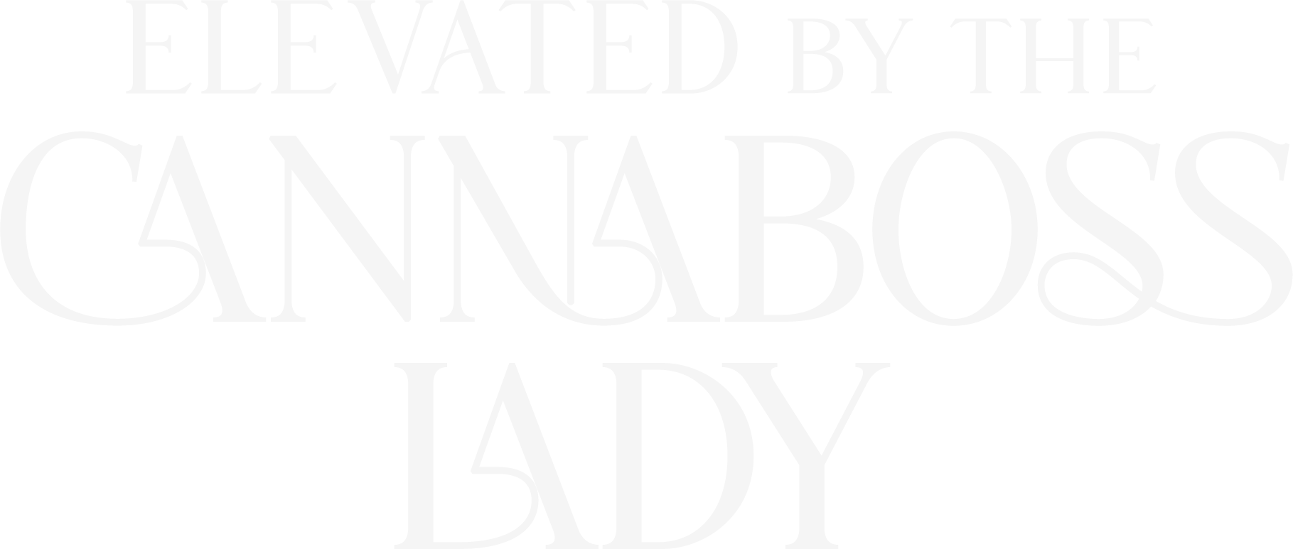 | Elevated by the Boss Lady landing page logo